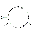 4,8,12-trimethyl-4,8-cyclododecadien-1-one