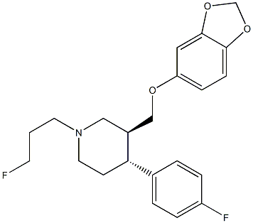 N-(3-fluoropropyl)paroxetine