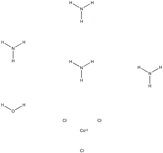 tetraammine(chloroaquo)cobalt(III)