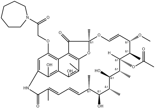 4-O-[2-(Hexahydro-1H-azepin-1-yl)-2-oxoethyl]rifamycin