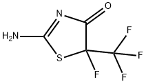 2-氨基-5-氟-5-三氟甲基-4,5-二氢-1,3-噻唑-4-酮