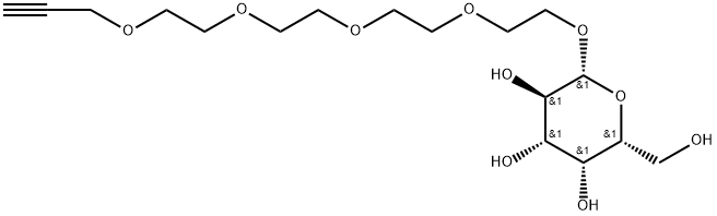 Propargyl-PEG5-beta-D-galactose