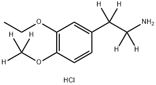 2-(3-乙氧基-4-甲氧基-D3-苯基)乙基-1,1,2,2-D4-胺盐酸盐