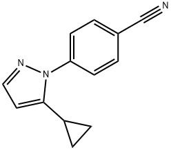 4-(5-环丙基吡唑-1-基)苯甲腈