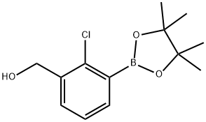 2-氯-3-(羟甲基)苯硼酸频哪醇酯