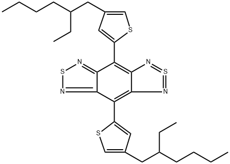 4,8-二(4-(2-乙基己基)噻吩-2-基)苯并[1,2-C:4,5-C']双([1,2,5]噻二唑)