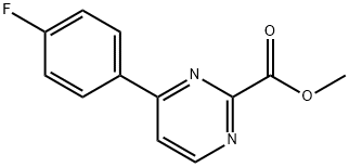 4-(4-氟苯基)嘧啶-2-羧酸甲酯