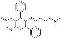 2-Allyl-4-[5-(dimethylamino)-1-pentenyl]-N,N-dimethyl-3,5-diphenylcyclohexanamine