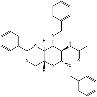 2-乙酰氨基-1,3-二-O-苄基-4,6-O-亚苄基-2-脱氧-B-D-D-吡喃葡萄糖苷