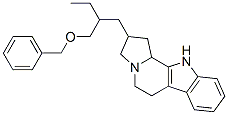 2-[2-[(Benzyloxy)methyl]butyl]-2,3,5,6,11,11b-hexahydro-1H-indolizino[8,7-b]indole