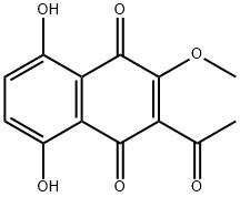 2-Acetyl-5,8-dihydroxy-3-methoxy-1,4-naphthoquinone