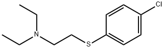 2-(4-chlorophenylthio)triethylamine