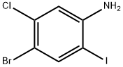 4-Bromo-5-chloro-2-iodo-phenylamine