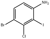 4-溴-3-氯-2-碘苯胺