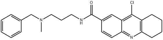 9-氯-5,6,7,8-四氢-N-[3-[甲基(苄基)氨基]丙基]-2-吖啶甲酰胺
