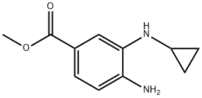 4-氨基-3-(环丙基氨基)苯甲酸甲酯