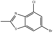 2-甲基-4-氯-6-溴苯并噻唑