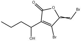 4-溴-5-(溴亚甲基)-3-(1-羟基丁基)-2(5H)-呋喃酮