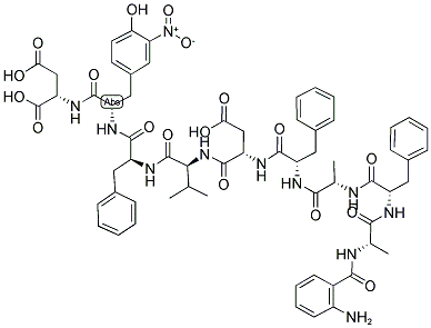 ABZ-ALA-PHE-ALA-PHE-ASP-VAL-PHE-3-NITRO-TYR-ASP-OH