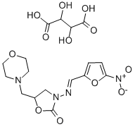 5-吗啉甲基-3-[5-硝基亚糠基氨基]-2-噁唑烷酒石酸盐