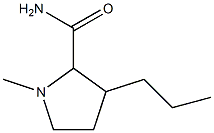 2-Pyrrolidinecarboxamide,1-methyl-3-propyl-(8CI)