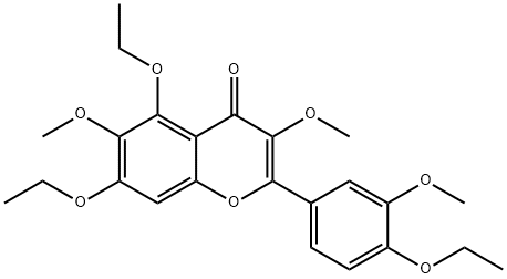 4',5,7-Triethoxy-3,3',6-trimethoxyflavone