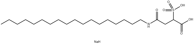 4-(十八烷氨基)-4-氧代-2-磺酸基-丁酸二钠盐