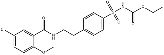 4-[2-(5-氯-2-甲氧基苯甲酰胺)-乙基]-苯磺酰胺基-甲酸乙酯