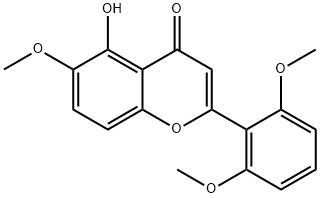 2-(2,6-Dimethoxyphenyl)-5-hydroxy-6-methoxy-4H-1-benzopyran-4-one