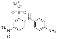 2-(对氨基苯胺基)-5-硝基苯磺酸钠