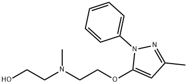 2-[Methyl[2-[(3-methyl-1-phenyl-1H-pyrazol-5-yl)oxy]ethyl]amino]ethanol