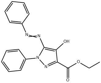 4-羟基-1-苯基-5-(苯基偶氮)-1H-吡唑-3-羧酸乙酯