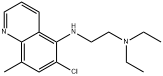 6-Chloro-5-[[2-(diethylamino)ethyl]amino]-8-methylquinoline