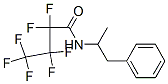 2,2,3,3,4,4,4-Heptafluoro-N-(1-methyl-2-phenylethyl)butanamide