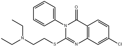 7-Chloro-2-[[2-(diethylamino)ethyl]thio]-3-phenylquinazolin-4(3H)-one