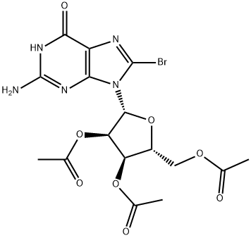 2',3',5'-三-O-乙酰基-8-溴代鸟苷