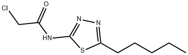 2-CHLORO-N-(5-PENTYL-[1,3,4]THIADIAZOL-2-YL)-ACETAMIDE