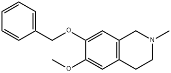 2-Methyl-6-methoxy-7-(benzyloxy)-1,2,3,4-tetrahydroisoquinoline