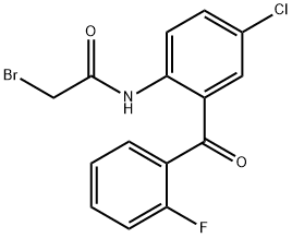 2-溴乙酰氨基-5-氯-2'-氟二苯甲酮