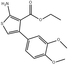 2-氨基-4-(3,4-二甲氧基-苯基)-噻吩-3-羧酸乙酯