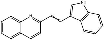 2-(2-(1H-Indol-3-yl)vinyl)quinoline