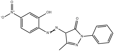 2,4-dihydro-4-[(2-hydroxy-4-nitrophenyl)azo]-5-methyl-2-phenyl-3H-pyrazol-3-one