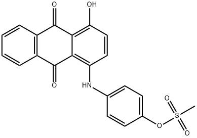 1-hydroxy-4-[[4-[(methylsulphonyl)oxy]phenyl]amino]anthraquinone