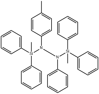 4-Methyl-N,N'-bis(methyldiphenylsilyl)hydrazobenzene