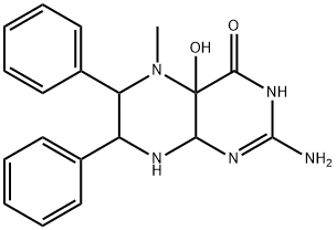 2-Amino-4a,5,6,7,8,8a-hexahydro-4a-hydroxy-5-methyl-6,7-diphenylpteridin-4(3H)-one