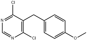 4,6-二氯-5-(4-甲氧基苄基)嘧啶