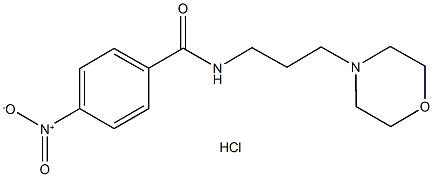 N-(3-N-吗啉基丙基)-4-硝基苯甲酰胺盐酸盐