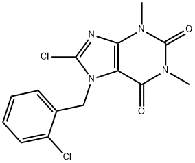 8-chloro-7-(2-chlorobenzyl)-1,3-dimethyl-3,7-dihydro-1H-purine-2,6-dione