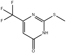 6-三氟甲基-4-羟基-2-甲硫基嘧啶