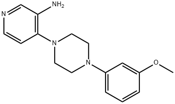 4-[4-(3-Methoxyphenyl)-1-piperazinyl]-3-pyridinamine